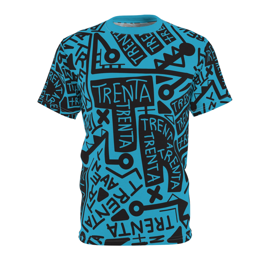 TRENTA Print Tee - It's Actually Cerulean