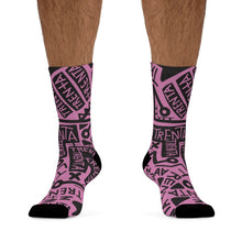 Load image into Gallery viewer, TRENTA Print Socks - Blush N&#39; Bashful
