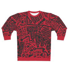 Load image into Gallery viewer, TRENTA Print Crewneck Sweatshirt - Crimson Queen
