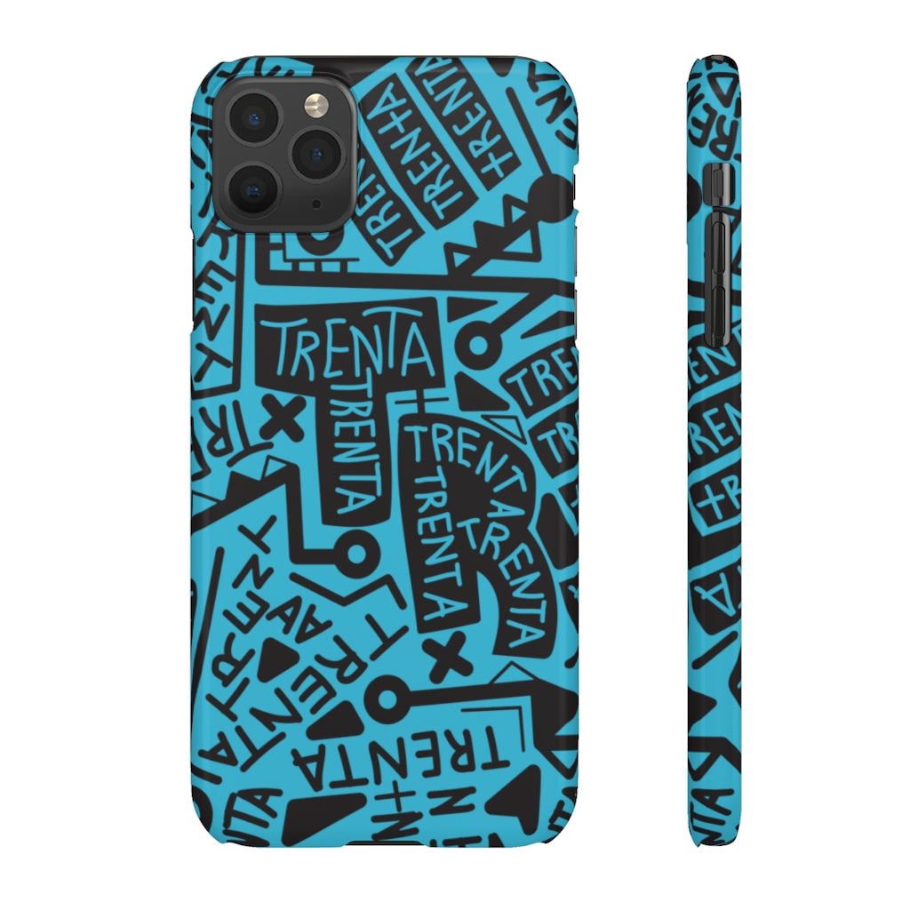 TRENTA Print Phone Case - It's Actually Cerulean