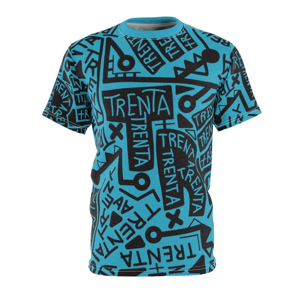 TRENTA Print Tee - It's Actually Cerulean