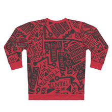 Load image into Gallery viewer, TRENTA Print Crewneck Sweatshirt - Crimson Queen
