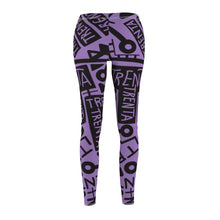 Load image into Gallery viewer, TRENTA Print Casual Leggings - Mauve (Get Out The Way)
