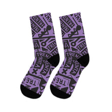 Load image into Gallery viewer, TRENTA Print Socks - Mauve (Get Out The Way)
