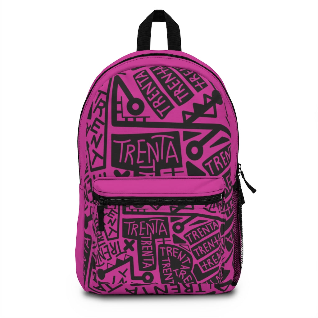TRENTA Print Backpack - Miss Magenta