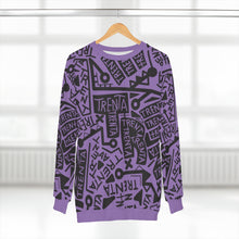 Load image into Gallery viewer, TRENTA Print Crewneck Sweatshirt - Mauve (Get Out The Way)
